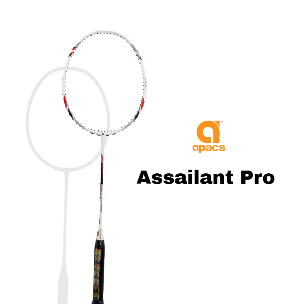 Raket Badminton Apacs ASSAILANT PRO Original Bonus Senar