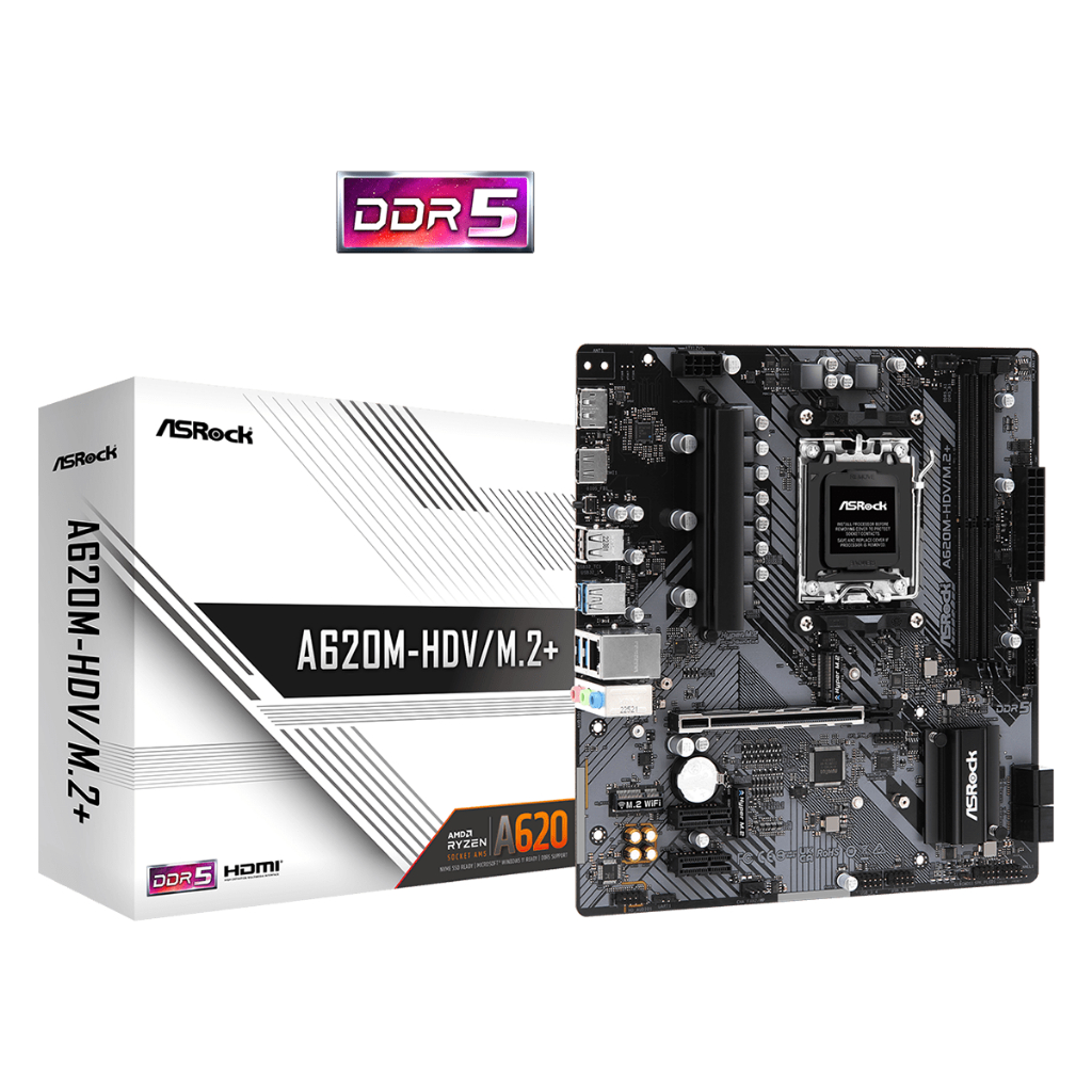 Motherboard Mobo Asrock A620M-HDV/M.2+ PLUS / Mobo Am5