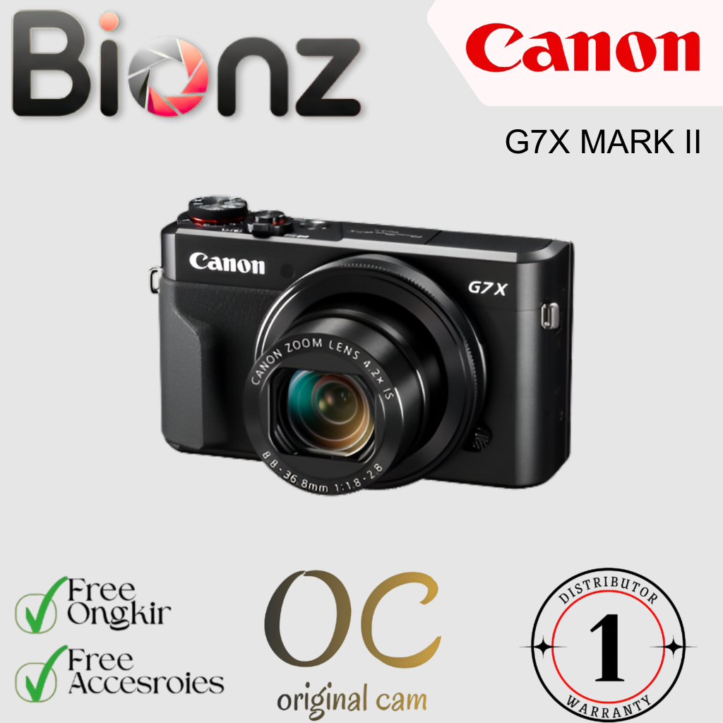 CAMERA CANON POWERSHOOT G7X MARK II / CANON G7X MARK II