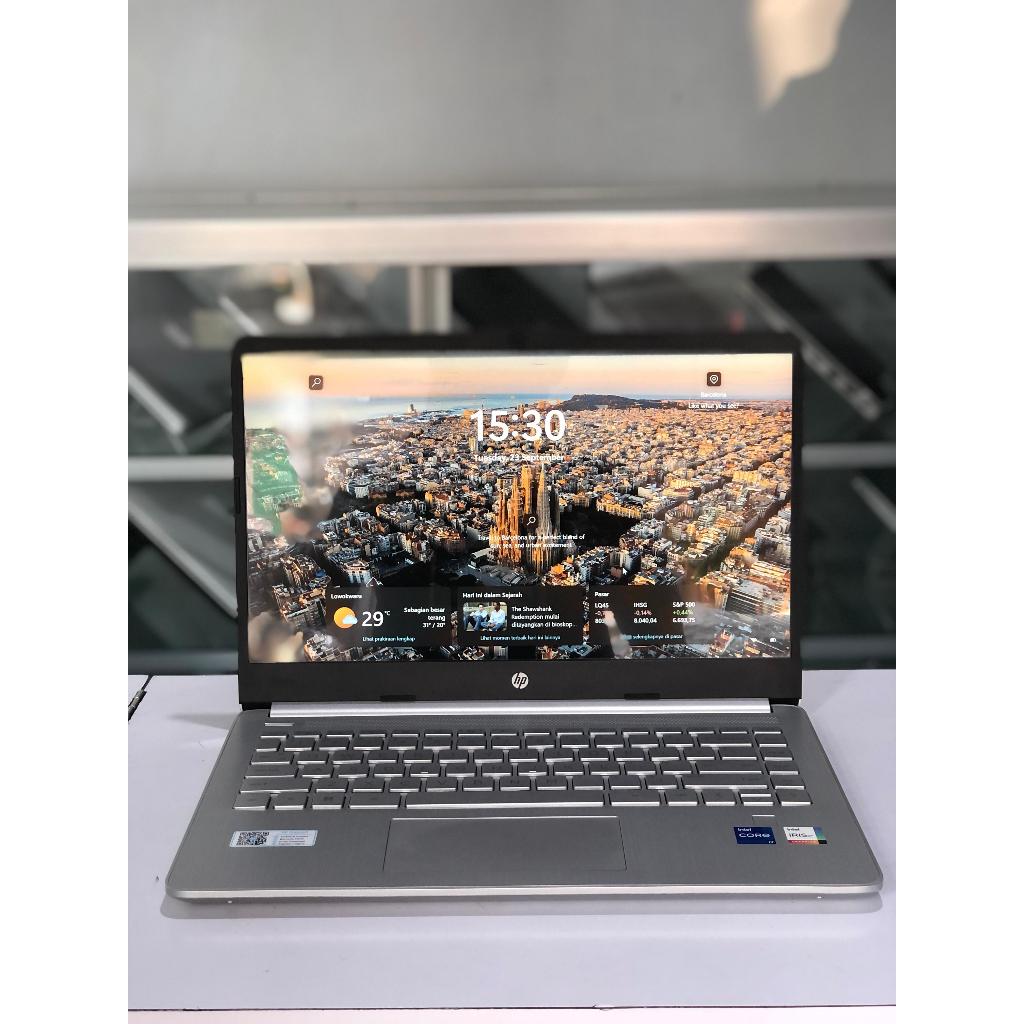 Laptop baru harga bekas i7 12th gen. HP14s-DQ5154TU