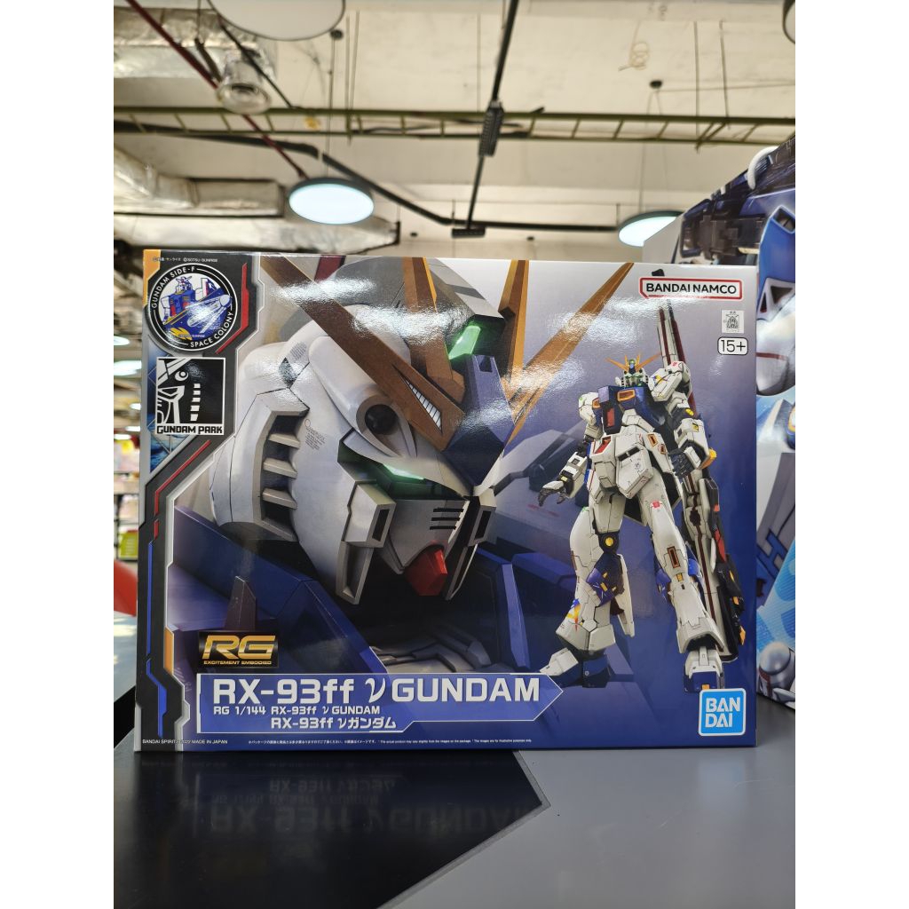 RG RX-93FF V Gundam Gundam Base Limited Side F Space Colony Hi Nu 93FF