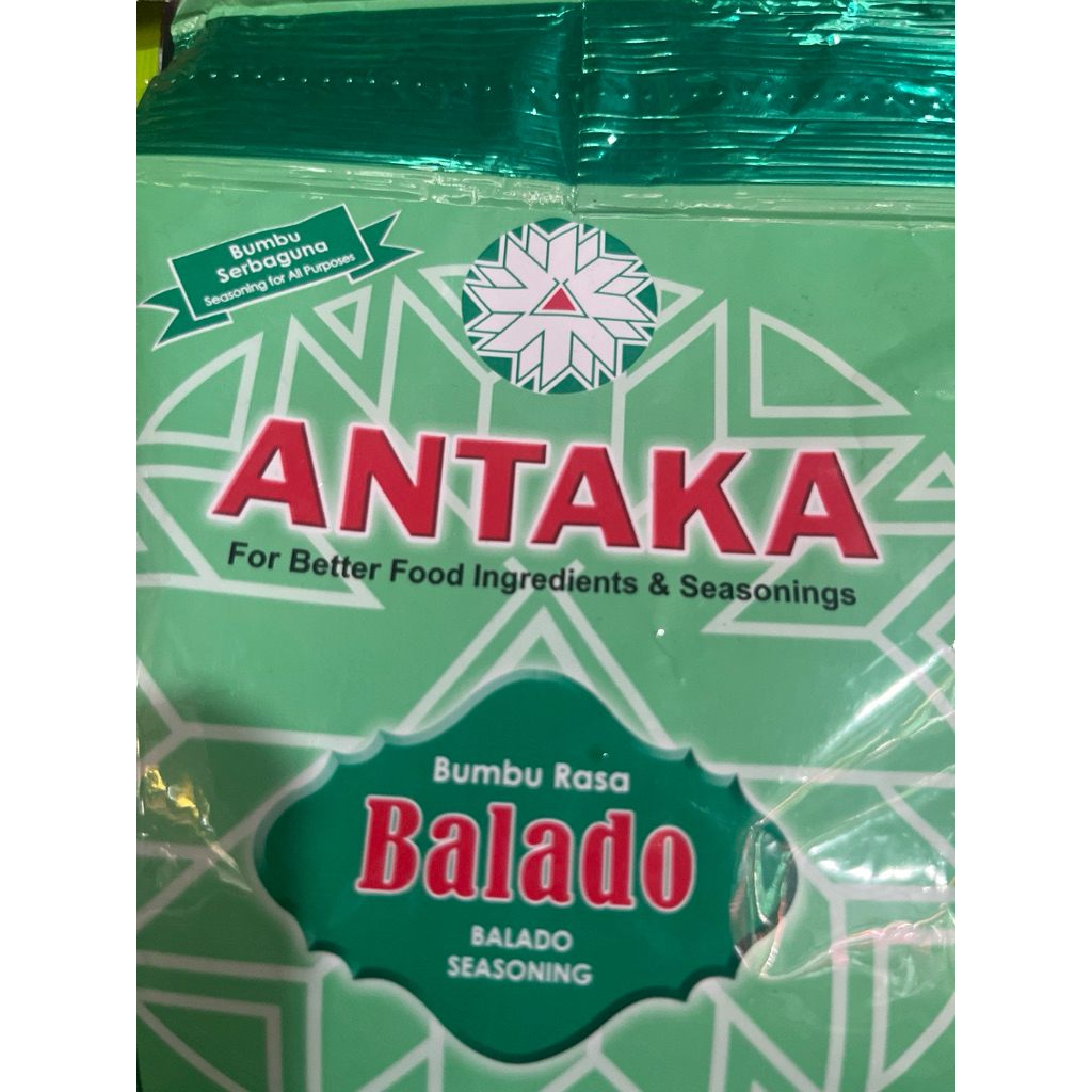 Antaka bumbu balado / antaka jagung bakar