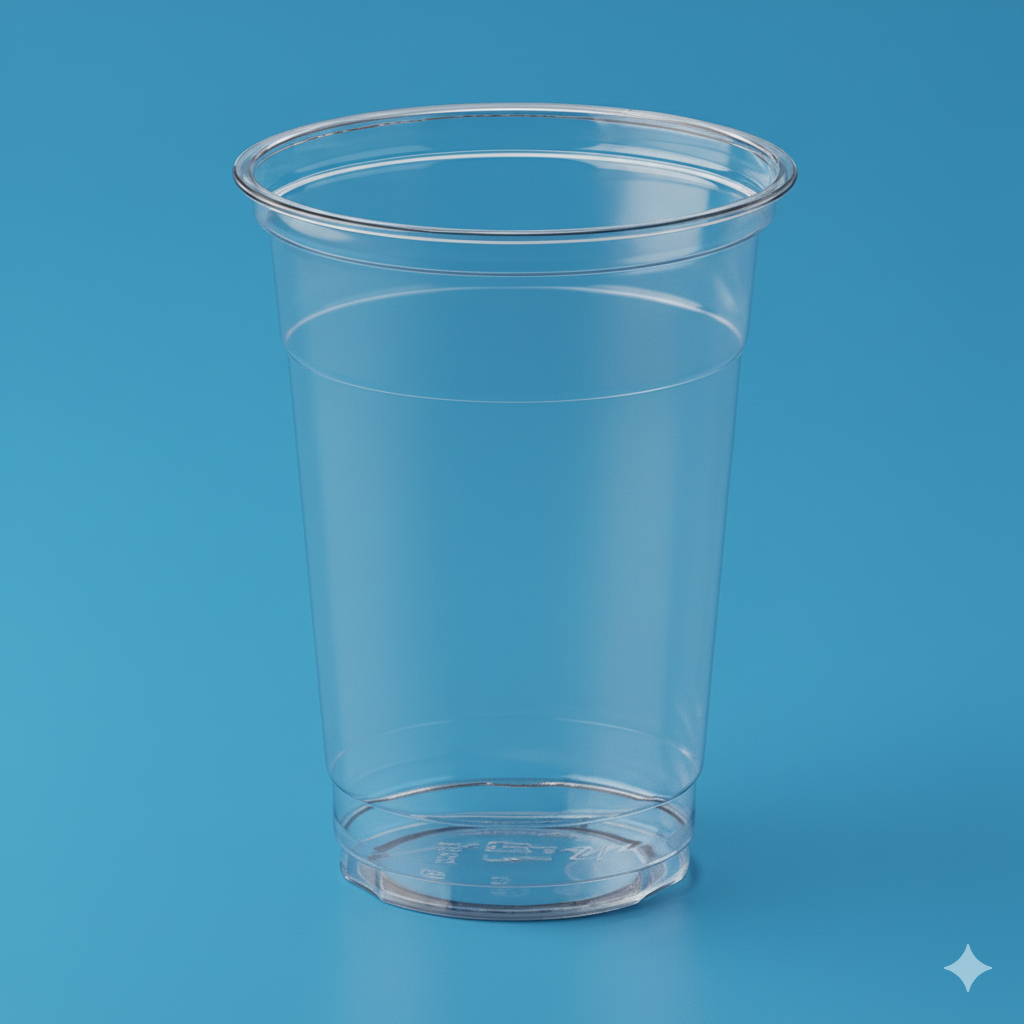 PP CUP 12 OZ RETAIL - ( Tanpa Tutup )