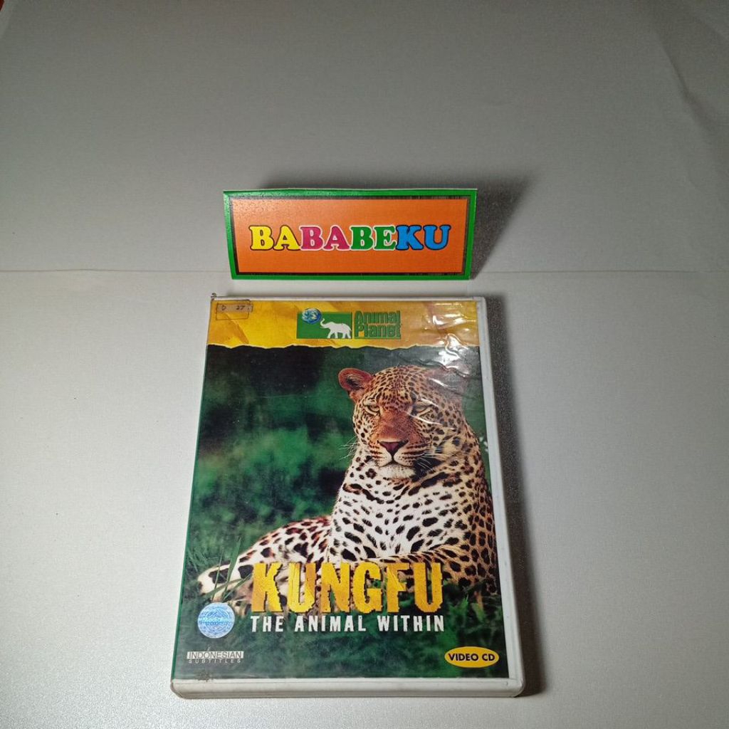 VCD ORIGINAL ANIMAL PLANET KUNG FU THE ANIMAL WITHIN