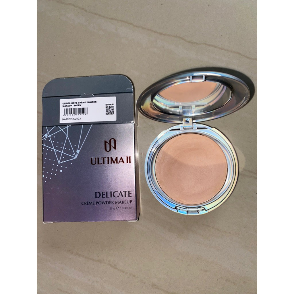 (preloved) ULTIMA II DELICATE CREME POWDER MAKEUP SHADE IVORY