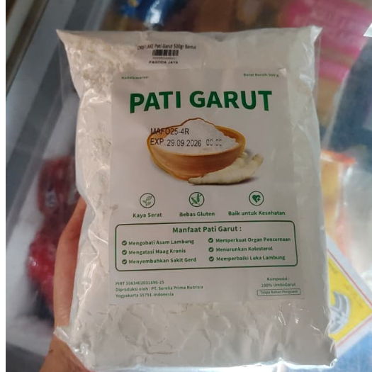 PATI LERUT / KERUT/  GARUT ORIFLAKES 500GR (BANTAL)