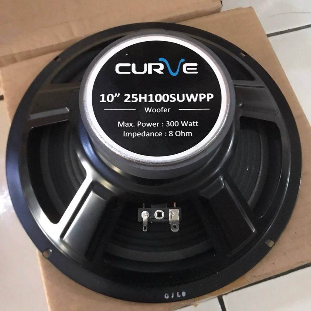 Speaker 10 inch Curve woofer cannon 10inchi