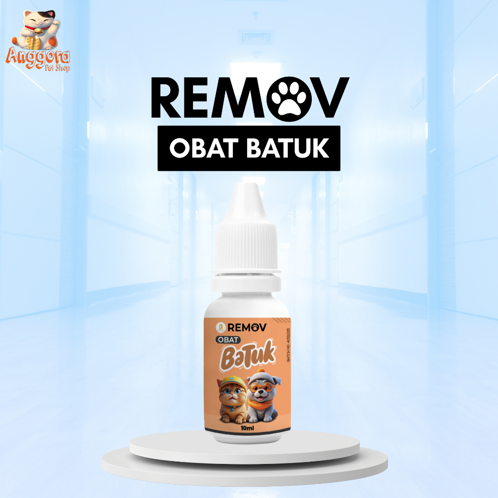 REMOV OBAT BATUK 10 ml - Obat Batuk Kucing Dan Anjing