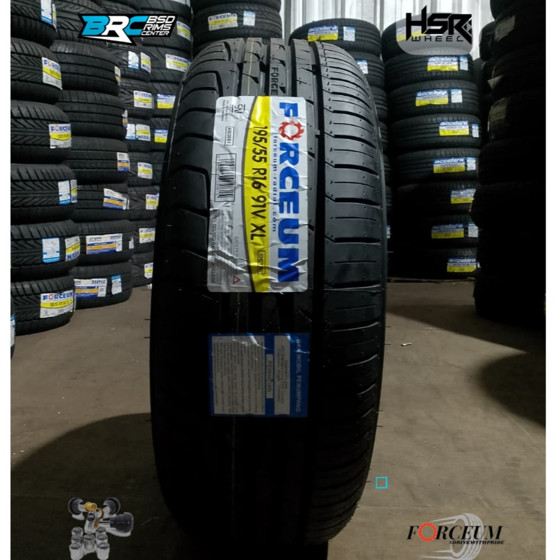 BAN MOBIL MURAH FORCEUM OCTA 195 55 R16 NIK 2025 TUBLESS
