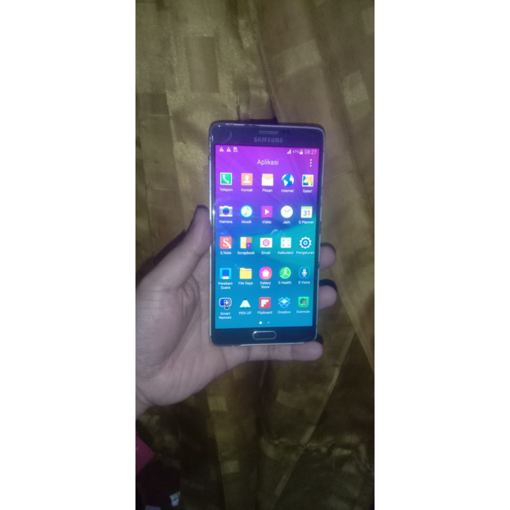 samsung galaxy note 4 n910h second layak pakai