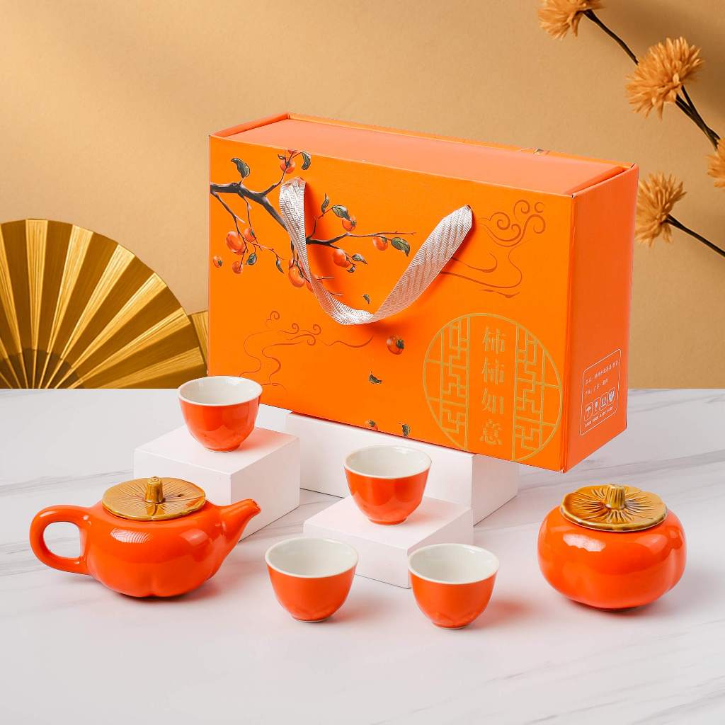 MEYOE CHINESE TEAPOT SET 6CUP CANGKIR SET TEH CHINA TRAVEL SET TEKO CANGKIR TEH SET