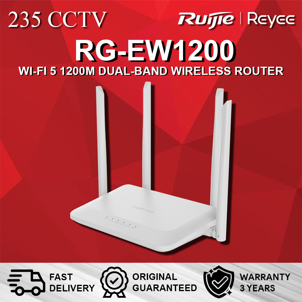 Ruijie Reyee RG-EW1200 Dual Band 1200Mbps Router