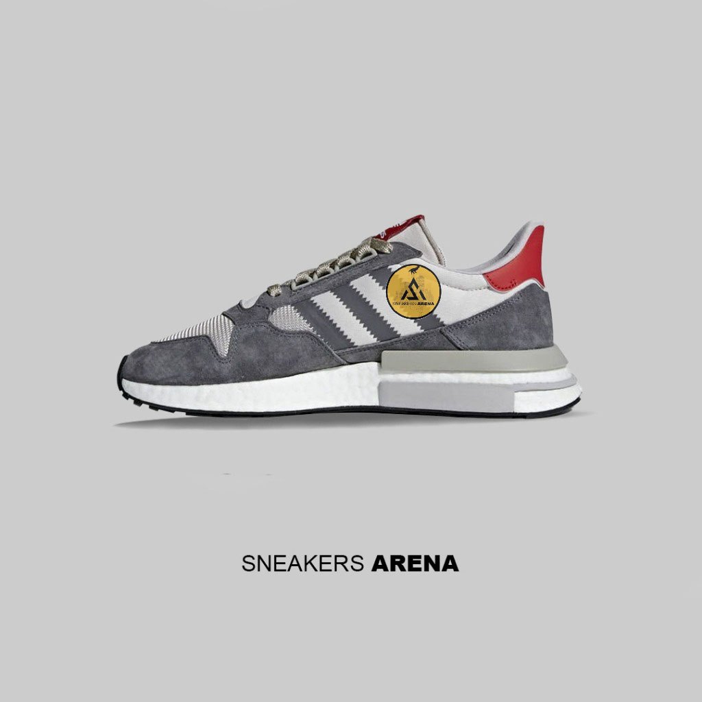 Adidas ZX 500 RM Grey White Scarlet