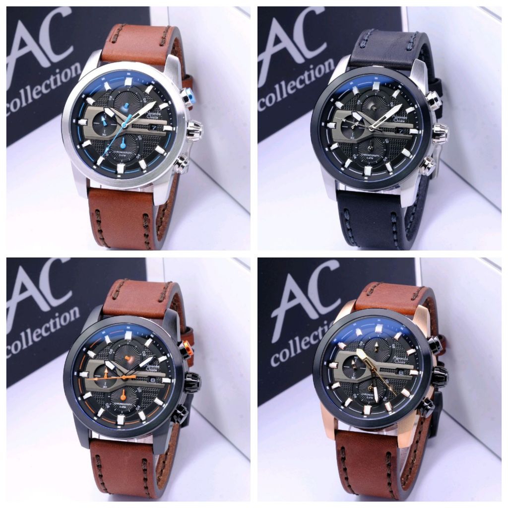 JAM TANGAN PRIA ALEXANDRE CHRISTIE 6562/AC6562MC/AC6562( ORIGINAL)