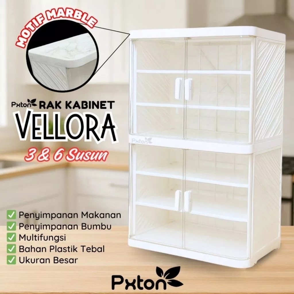 LEMARI KABINET BENING LEMARI MAKANAN LEMARI VELLORA Lemari Makanan Vellora Tertutup Food Cabinet Aes
