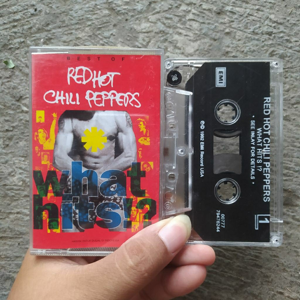 Kaset Pita Red Hot Chili Peppers (RHCP) - What Hits?