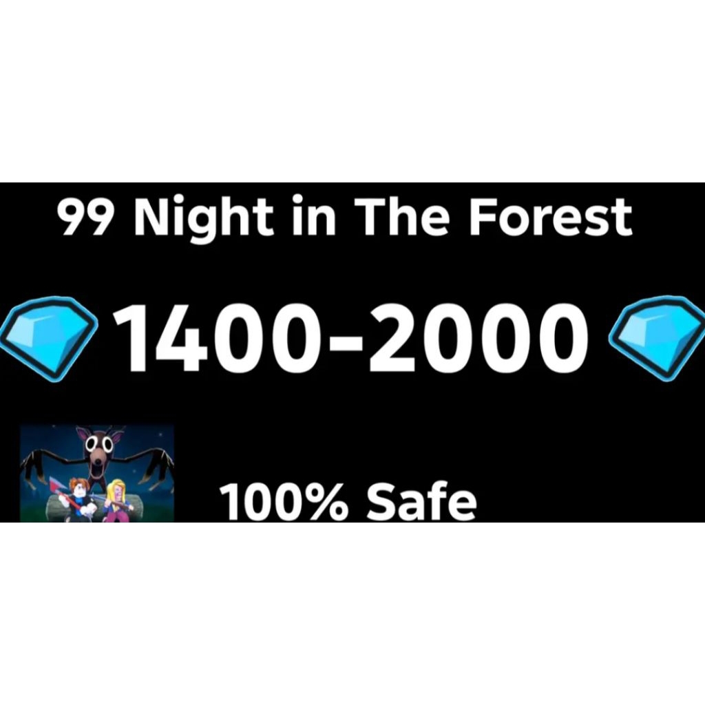 Akun 99 Night in The Forest 1400-2000 Diamonds