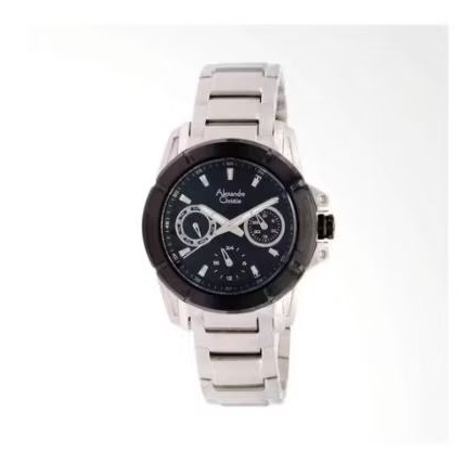 ALEXANDRE CHRISTIE 6226BF SILVER DASAR HITAM original