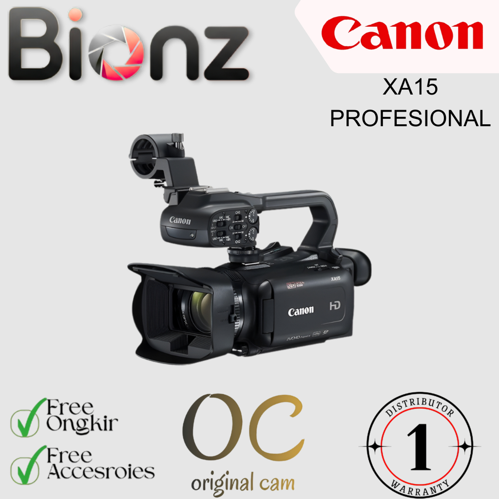 CAMCORDER CANON XA15 / CAMCORDER CANON XA15 PROFESIONAL