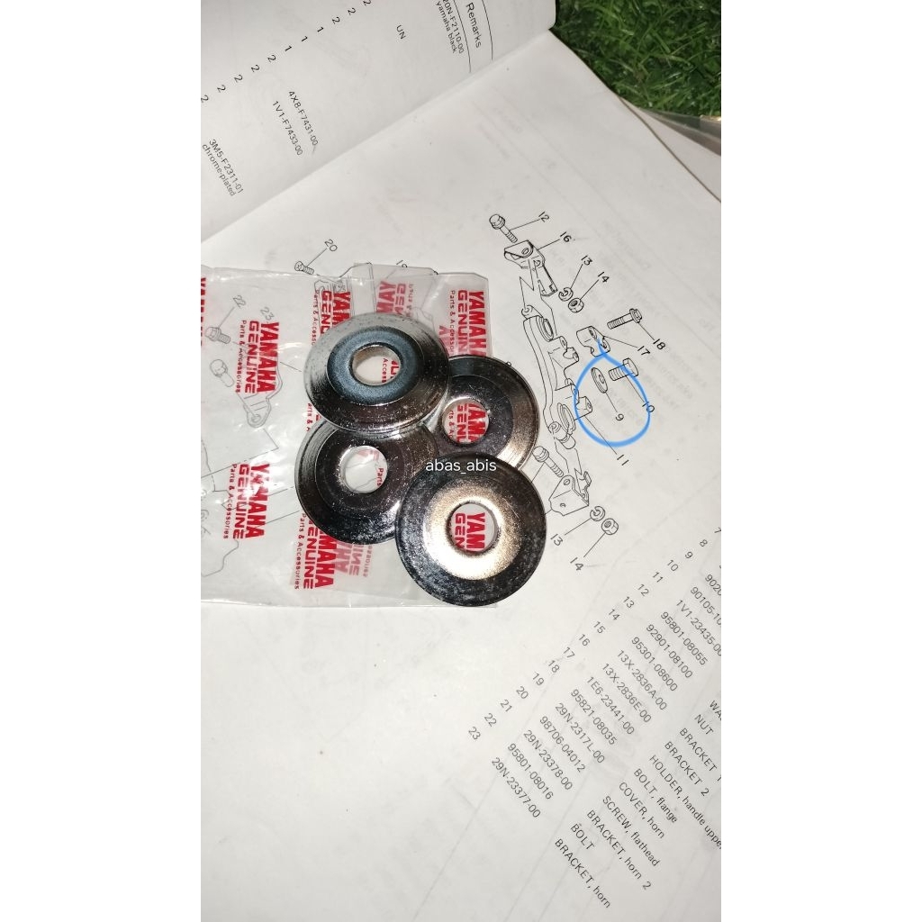 ring baut segitiga atas rxk rx king tua rxs tua original nos