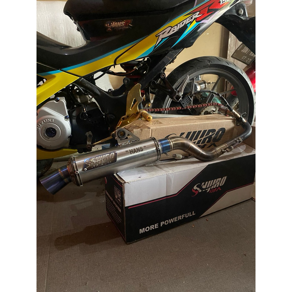 knalpot shijiro titan inlet 45