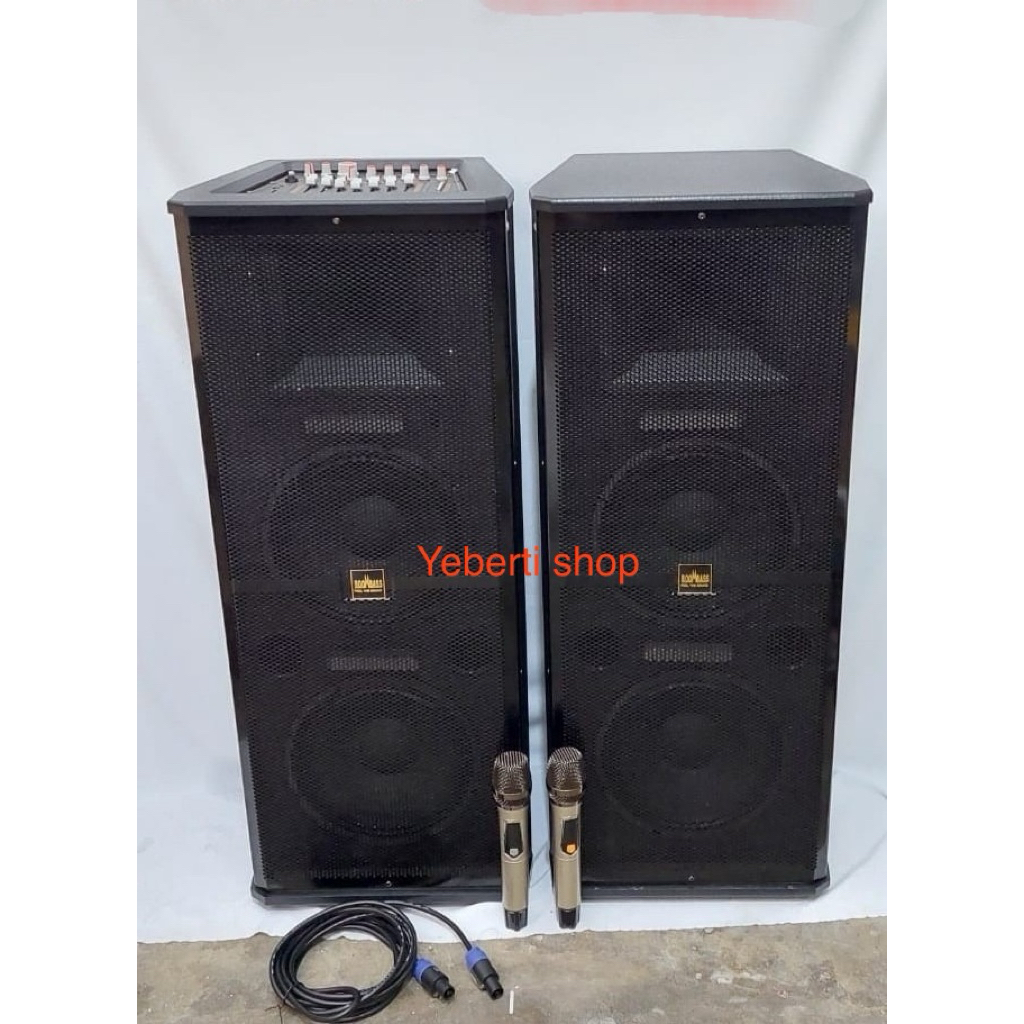 Speaker Aktif free 2mic