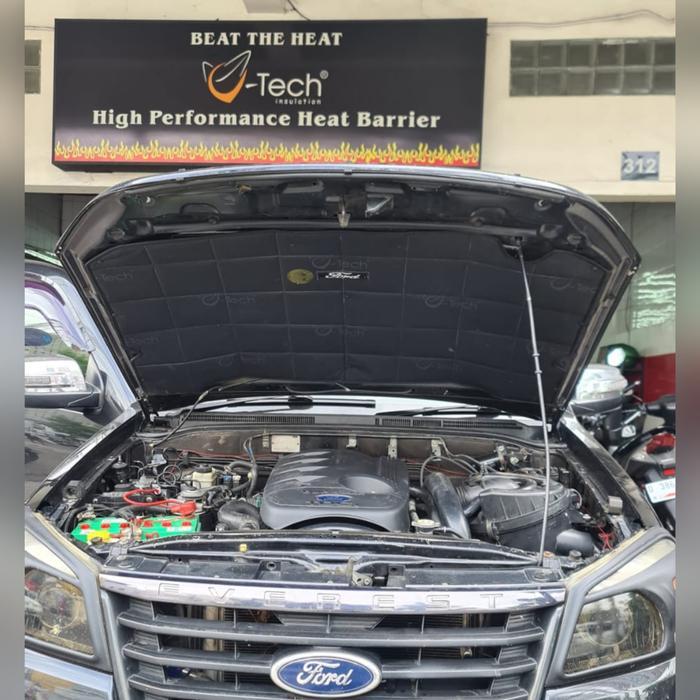 FORD EVEREST 2003-2006 Gen 1 Peredam Panas Kap Mobil VTECH Original PLUS Lebih Tebal Kuat