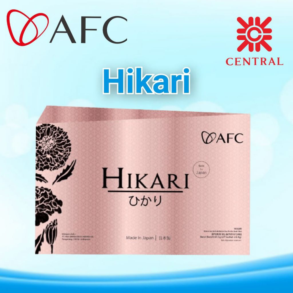 HIKARI 1 BOX 30 SACHET SUPLEMEN AFC JAPAN