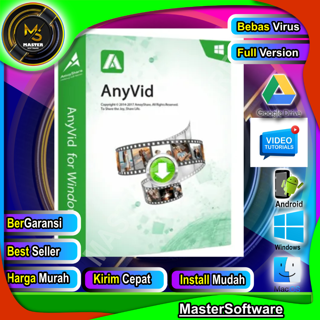 AmoyShare AnyVid 10.9.5 2025 (download video sosmed) windows Full Version - MasterSoftware