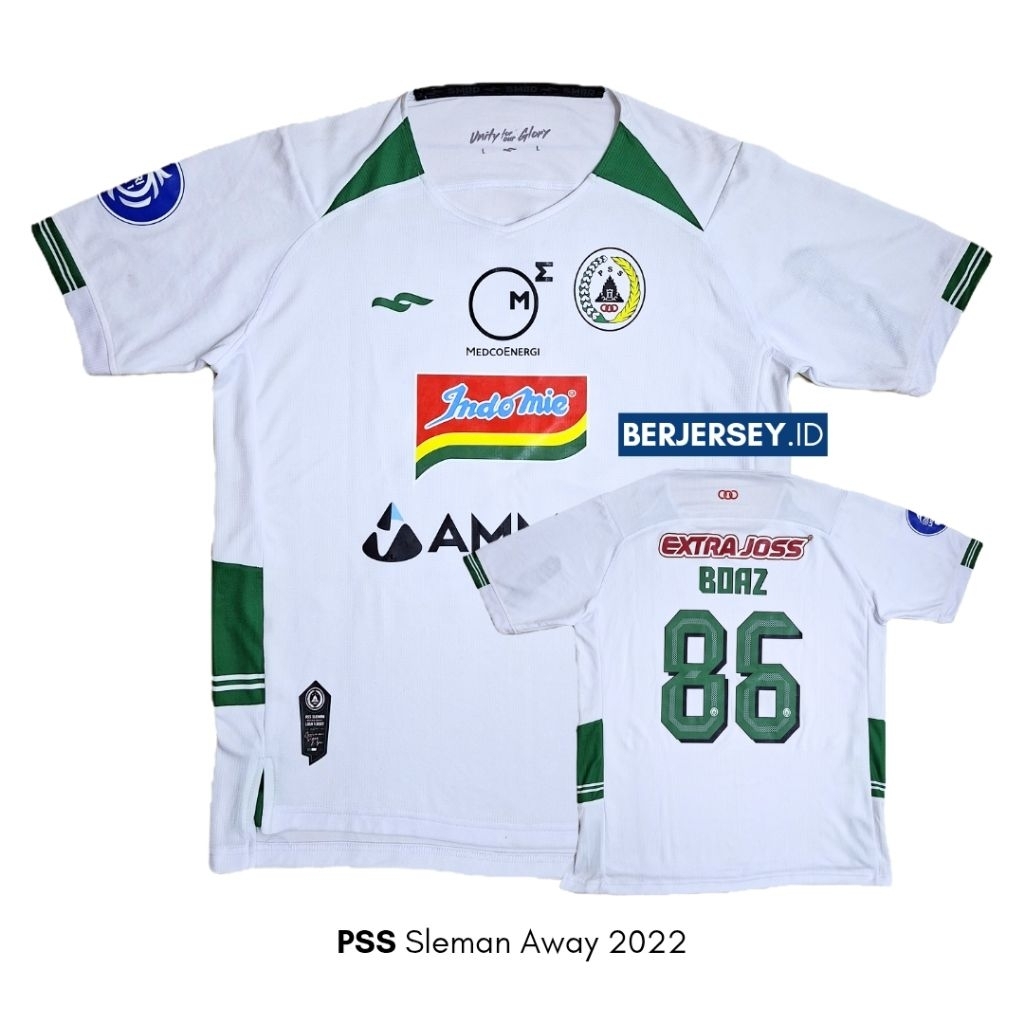 Jersey PSS Sleman Away 2022 Boaz Solossa