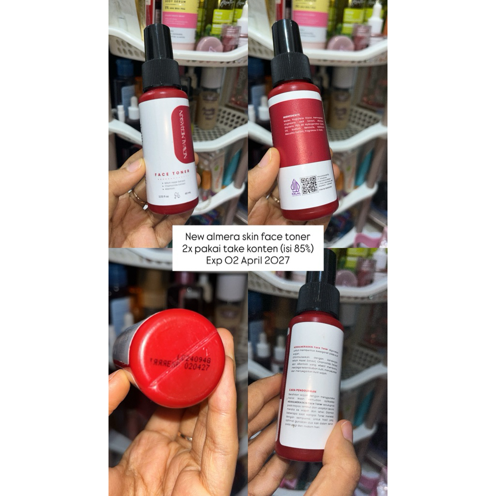 New almera skin face toner
