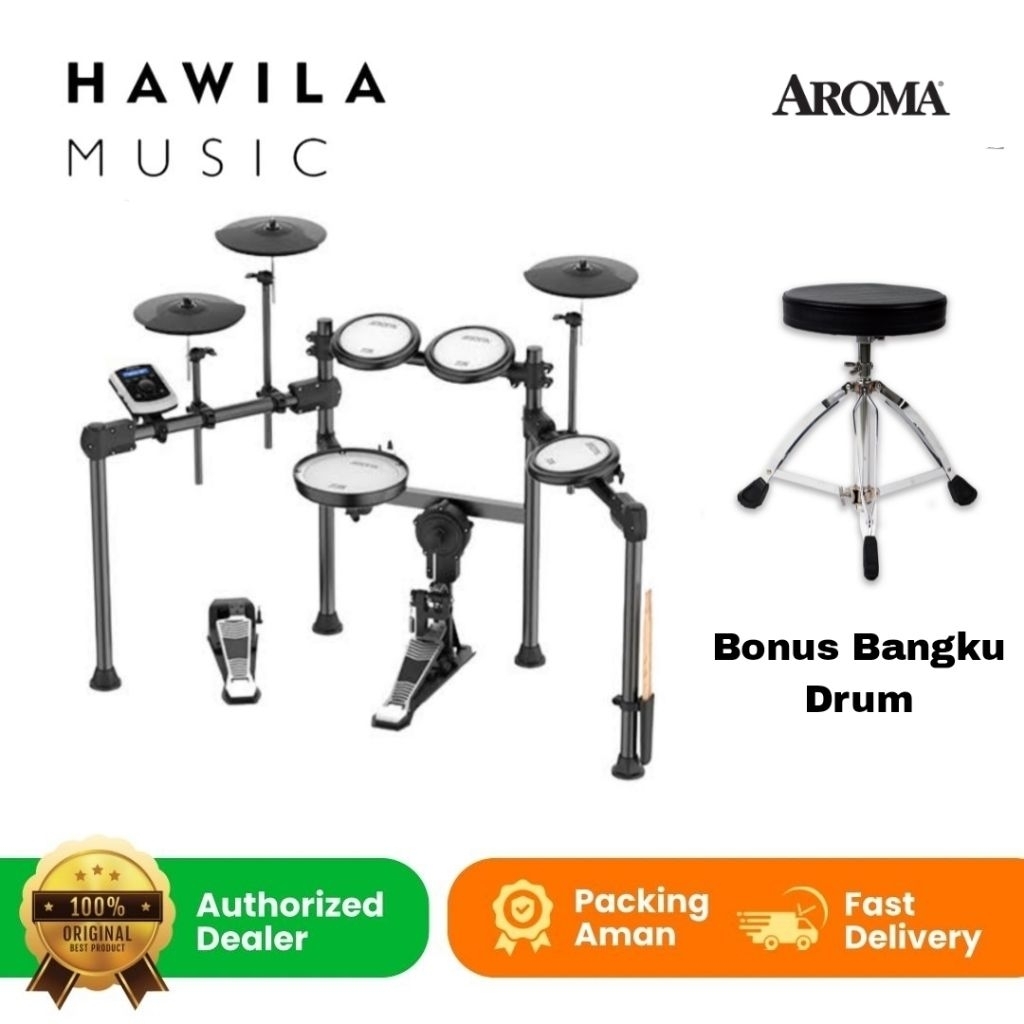 New Electric Drum Elektrik Drum Aroma TDX22 TDX 22 Ori