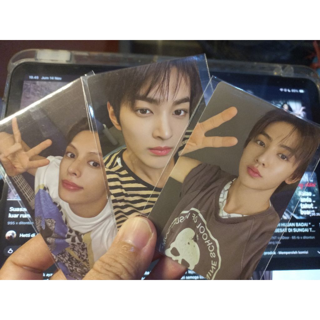 photocard OFFICIAL CORTIS KEONHO SEONGHYEON MARTIN weverse offline fansign