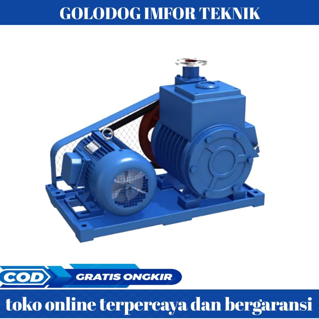 Rotary Vane Vacuum Pump Rotor 2X-15 2,2KW 380V Pompa Vakum Rotary Vane Baling-Baling Putar