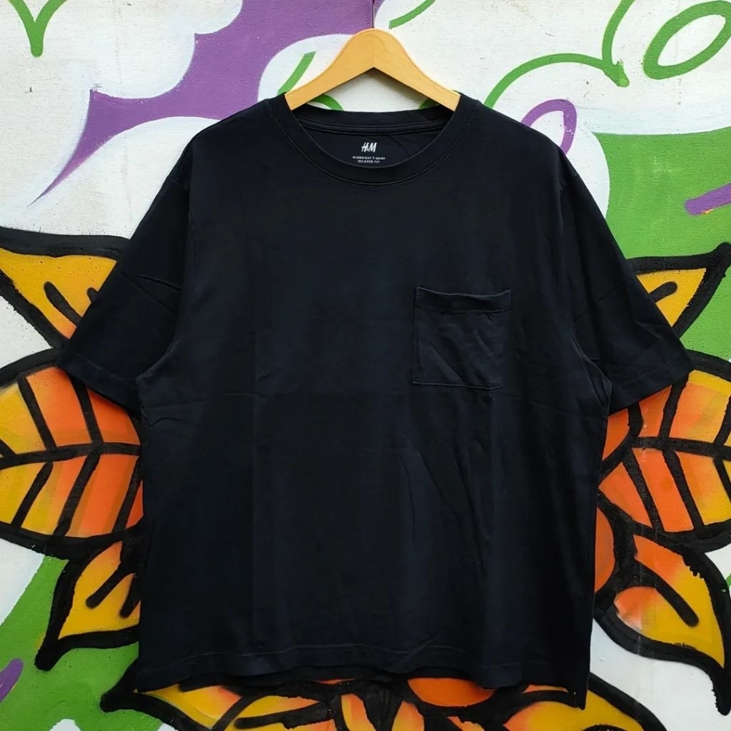 Kaos Hnm Oversize Pocket Basic