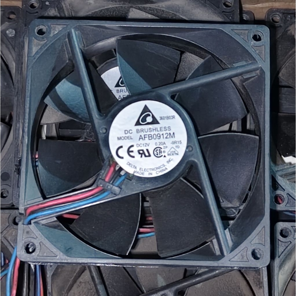 KIPAS HIGH SPED DELTA 9X9 12V0.20A 3PIN