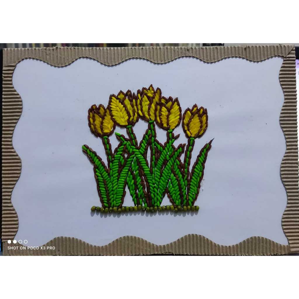 KOLASE BIJI-BIJIAN BUNGA PRAKARYA SISWA