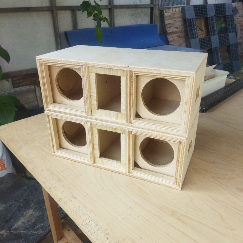 Box Middle 4 inch Double (sekat dalam full)