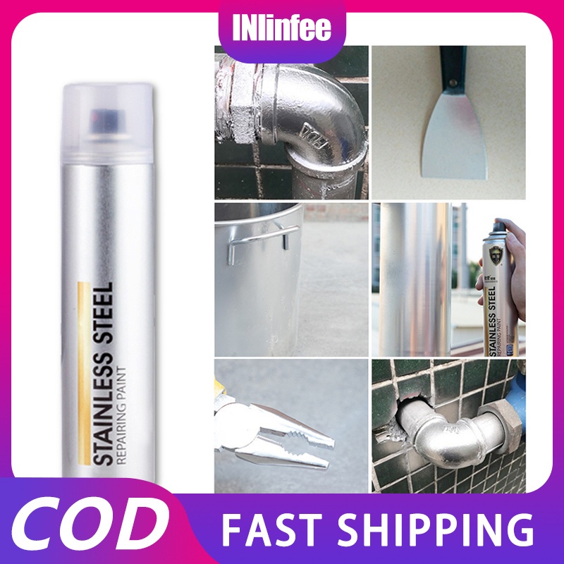 350ML Anti karat Cat Semprot Chrome /Cat Semprot Chrome