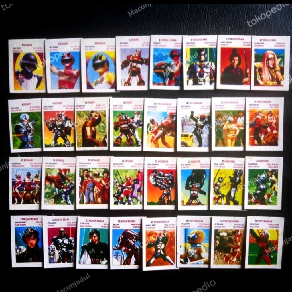 KWARTED KECIL BIOMAN, KWARTED JADUL, GAMBARAN JADUL, UMBUL JADUL, MAINAN JADUL, MAINAN NOSTALGIA 90A