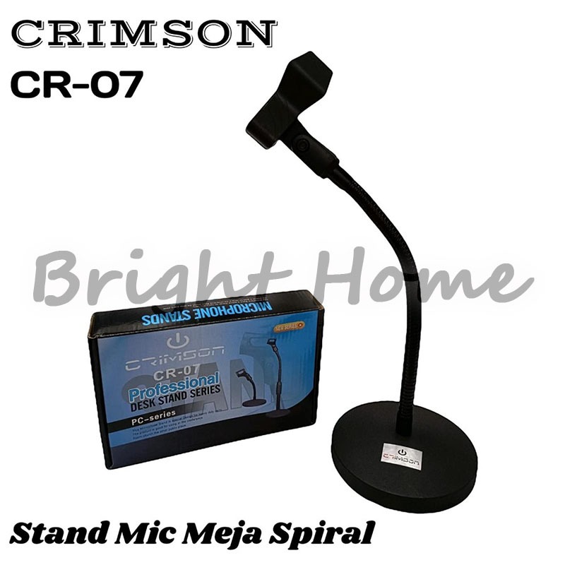 CRIMSON CR07 CR-07 CR 07 Desk Stand Microphone Tiang Meja Mikrofon