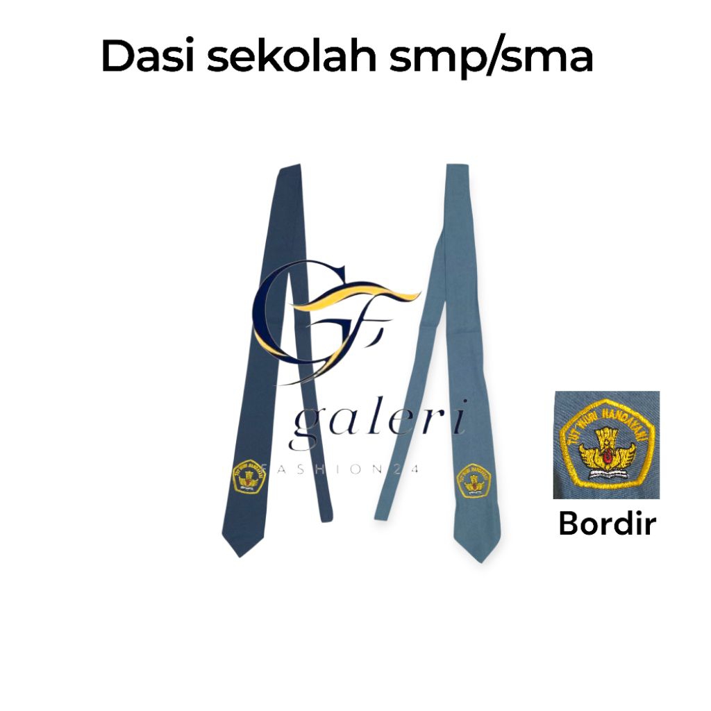 Dasi Sekolah Smp Sma Laki Laki Dan Perempuan Dasi Seragam Sekolah