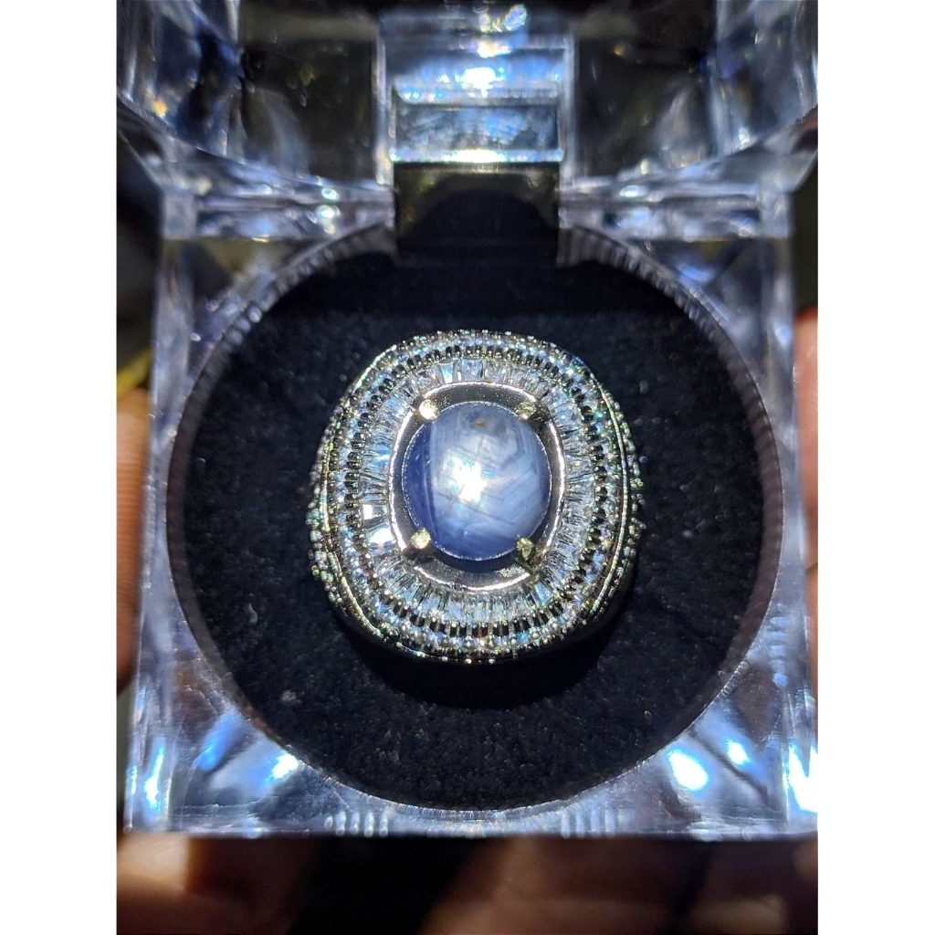 Blue Safir Star Burma. BARANG SATU-SATUNYA.