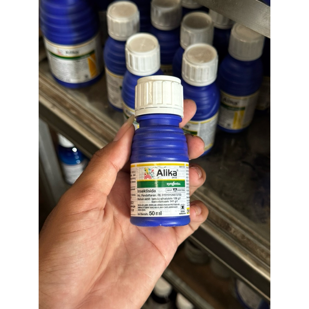 ALIKA 247 ZC 50ml Kemasan Pabrik Insektisida Kutu Hama Syngenta Bahan Aktif Lambda Sulfurin 106g & B