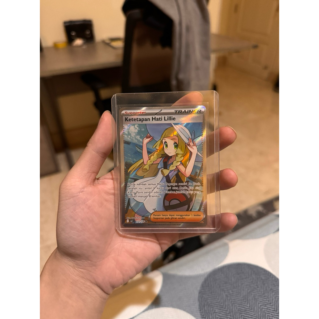 Pokemon Ketetapan hati lilie SR Mega evolusi INDO
