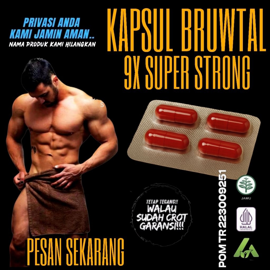 Kapsul Bruwtal 9x Super Strong