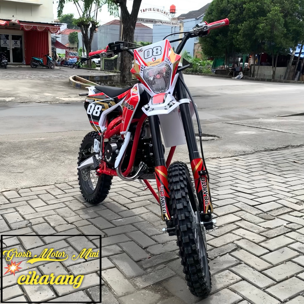 MOTOR MINI TRAIL 125CC SYMOTOS RING 17/14 MESIN 4TAK