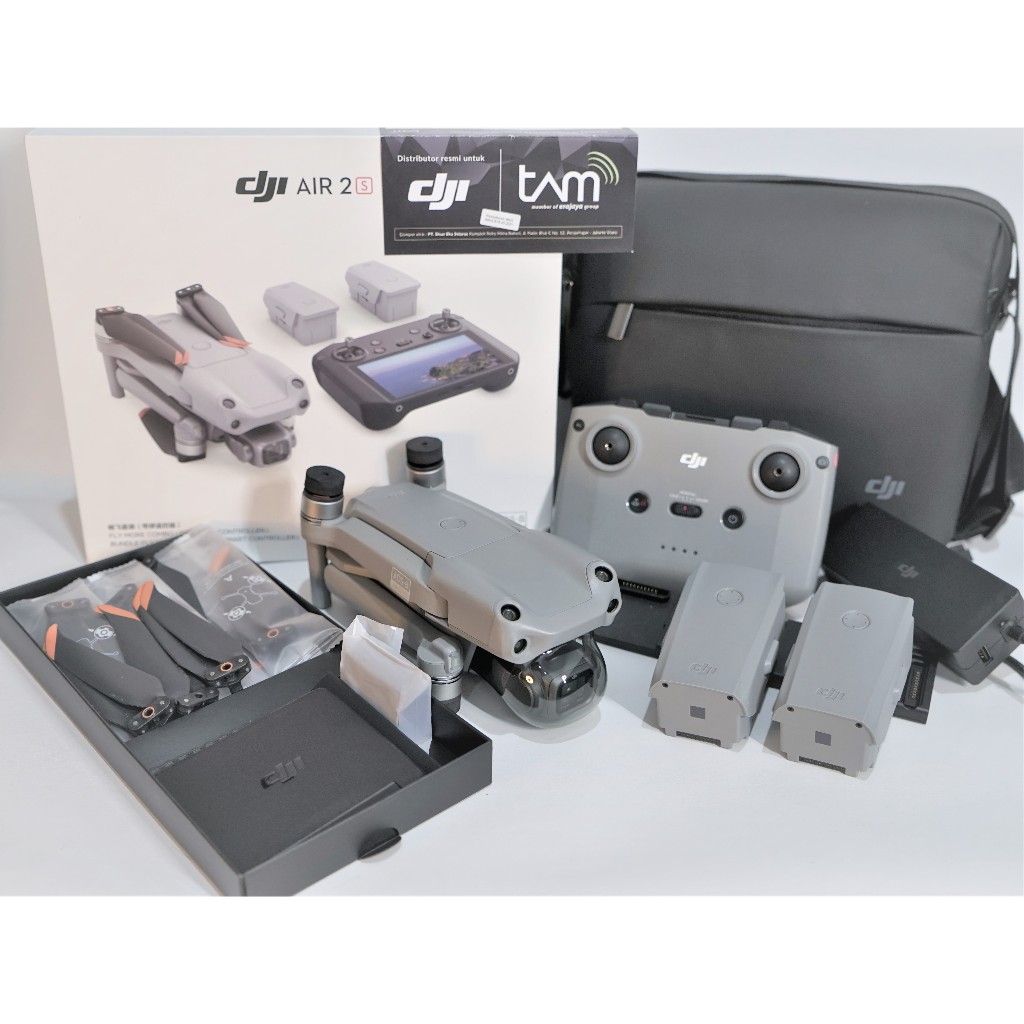 DJI Mavic Air 2S Fly More Combo Second Like New Mulus dan Normal Akun Aman