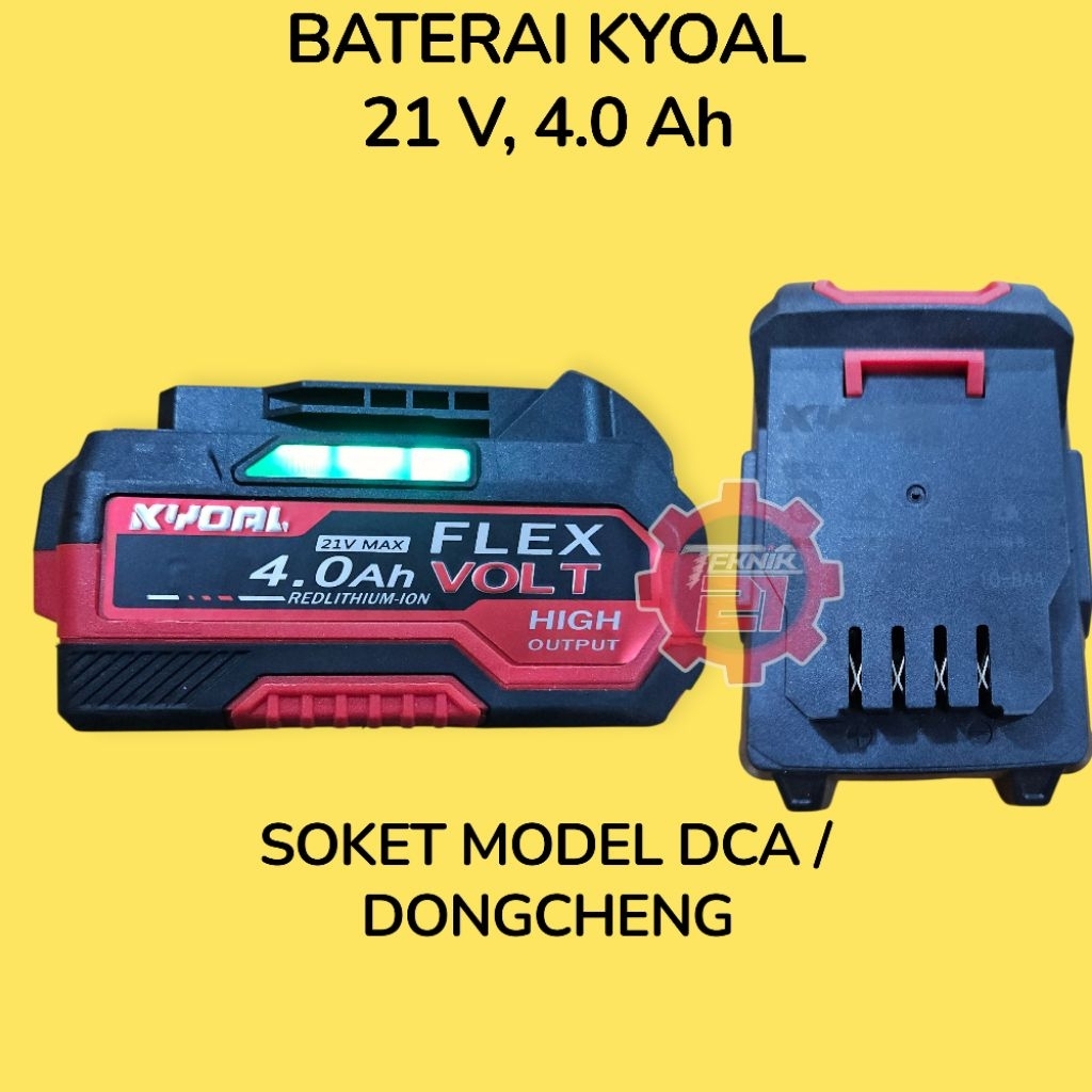 BATERAI KYOAL SOKET DCA ,DONGCHENG BATERAI IMPACT BOR KYOAL SOKET DCA
