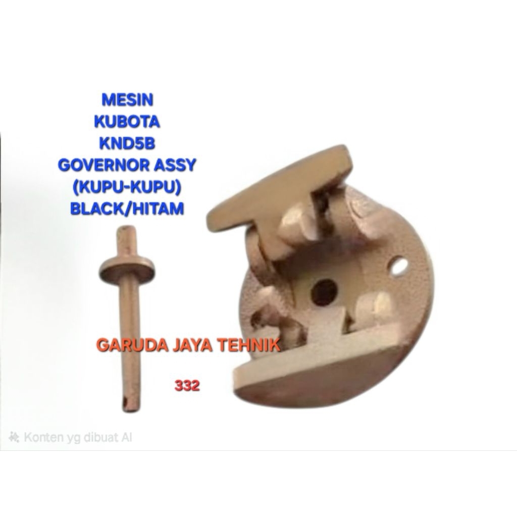 Mesin kubota knd5b. Governor assy shaft kupu2 komplit as knd5b knd3 ga70 ga80 ga90. Black/hitam. (33